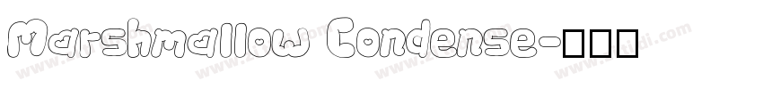 Marshmallow Condense字体转换
